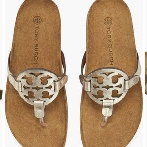 Tory Burch Medallion Sandal, Size 6.